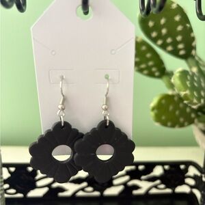 NWT Elegant Black Southwest Earrings